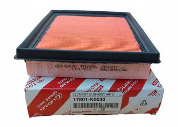 TOYOTA Aygo X Yaris Oryginal filtr powietrza 17801-K0030 OE