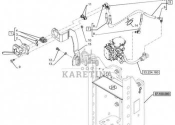 New Holland T6090 T6070 Złączka 47971522
