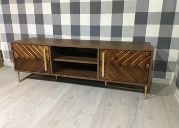 Szafka sideboard 150 cm orzech fronty jodełka