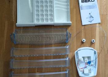 Balkoniki Termostat Nóżki Szuflada na lód do lodówki Beko CSA 31000