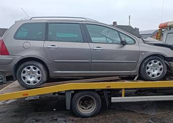 Peugeot 307SW 1,6 w całości na graty