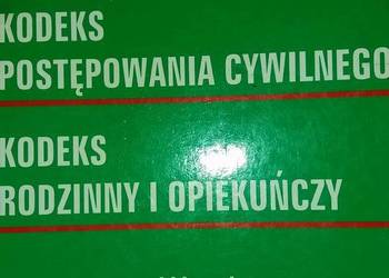 Kodeks cywilny Kodeks postępowania cywilnego książki unikaty