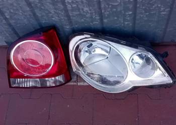Kokpit, lampy, radio, fotele do VW Polo 1.4 2009r benzyna 9N BUD