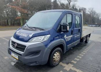 Fiat Ducato Doka 7 osób brygadówka paka skrzynia