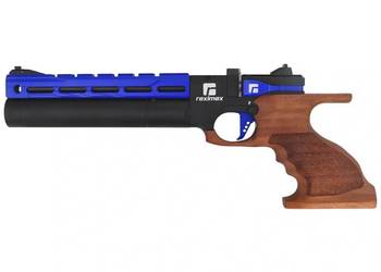 Pistolet wiatrówka PCP Reximex RPA Race Blue 4.5 mm z regulatorem