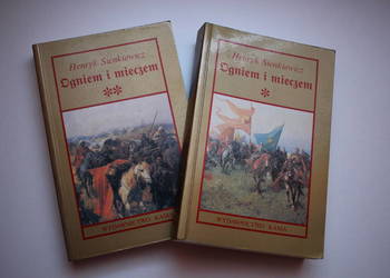Henryk Sienkiewicz Ogniem i Mieczem 2 części tomy miękka