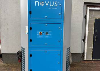 Odciąg dymu z hali, wieża wentylacyjna, filtrowentylacja NOVUS AIRTOWER