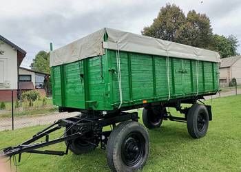 Przyczepa rolnicza, wywrotka, 8 ton.