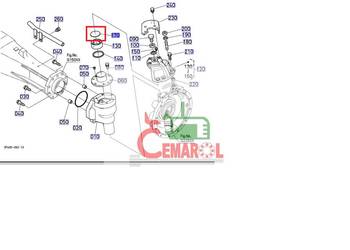 Podkładka  oś m110-135gx,m95gx