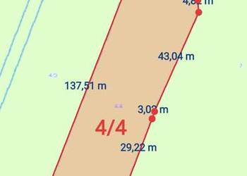 Duża Działka 3988m2 Kielce, ul.Dobromyśl , prostokąt