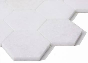 Mozaika HEXAGON MARMUR Bianco Neve