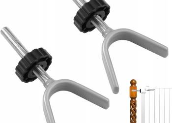 2x mocowanie uchwytu do barierki ochronnej - adapter do słupka/profilu