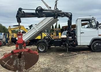Wywrotka MERCEDES Vario HDS HIAB 055 Duo Łyżka z Rotatorem