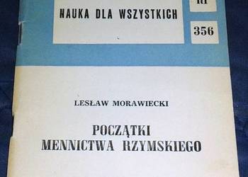 Początki mennictwa Rzymskiego - Lesław Morawiecki