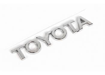 TOYOTA Avensis Chromowany emblemat logo tyl 75441-05090 OE