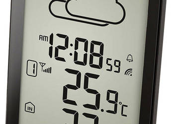 Stacja meteorologiczna Bresser TemeoTrend STX RC, czarna