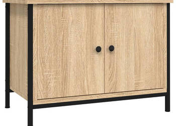 Szafka TV z drzwiczkami dąb sonoma 60x35x45 cm WM-826296