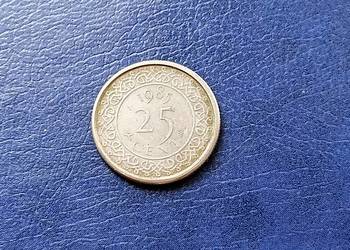 Stare monety 25 cent 1985 Surinam