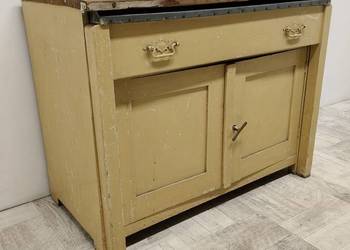 komoda kuchenna drewniana lata 40-te wodniarka vintage stara