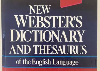 New Webster's Dictionary And Thesaurus Of The English Langua