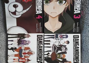 Danganronpa - Koszmar w Akademii Marzeń - zestaw 4 tomów, 2019 rok