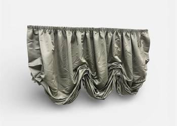 Zasłona rzymska austriacka drapowana koraliki