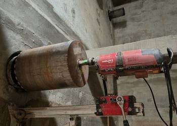 Wiercenie otworów spawanie rur hydraulik cięcie ścian przewierty