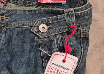 Spodnie jeans rybaczki Spodnie jeans rybaczki