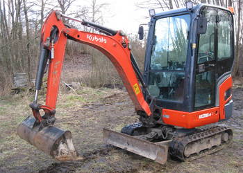 Minikoparka Kubota KX 016-4 z 2015 r., 018-4, 019-4 JCB  Yanmar CAT