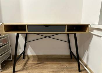 Loft Biurko Jysk ABBETVED 48x120 loftowe loftowy styl