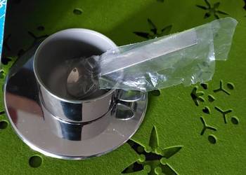 2 Nowe filiżanki Zepter z łyżeczkami