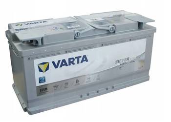 Akumulator 105 Ah/ 950 A4 Varta Silver Dynamic AGM H15 PRAWY PLUS