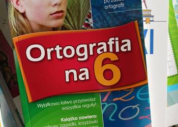 Ortografia na 6 książki wysyłka gratis Trójmiasto podręczniki Gdańsk Sopot