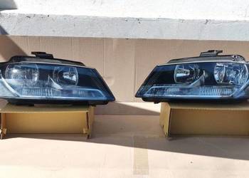 Lampy przednie lewa+prawa Audi A3 8P lift II angielskie