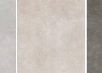 gres 119,7/119,7 cm concrete silver ivory graphite matowy-satynowy cerrad