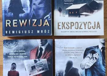 Zestaw 4 książek Remigiusz Mróz
