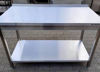 STÓŁ GASTRONOMICZNY Z PÓŁKĄ - 142/70/85 CM - M.1558.N