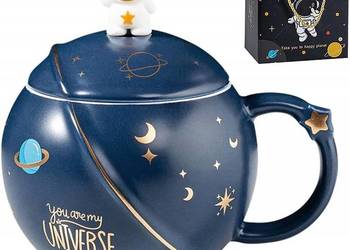 Kubek astronauta, słodki kubek do kawy, porcelanowy kubek do kawy