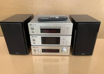 Wieża Stereo Pioneer P1DAB (SX-P01DAB + N-P01 + PD-P01) | Kolumny + Pilot