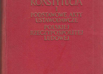 (03209) KONSTYTUCJA I PODSTAWOWE AKTY USTAWODAWCZE POLSKIEJ