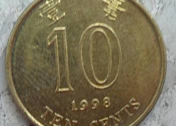HONG KONG-10- CENTS-1998 r