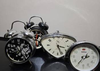 Budzik retro vintage zegarek prl