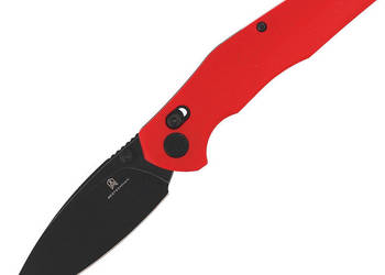 Nóż składany Bestechman Ronan Red G10, Black Titanized Stonewashed 14C28N…