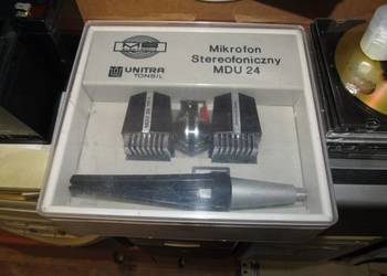 Unitra Tonsil MDU 24 Mikrofon stereofoniczny z PRL