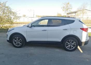 Hyundai Santa Fe III 2.2 biała perła duży rodzinny suv