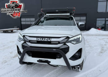 Orurowanie przednie bez poprzeczki CZARNE Isuzu D-Max 2024+