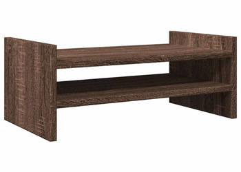 Podstawka pod monitor brązowy dąb 50x27x20 cm WM-854784