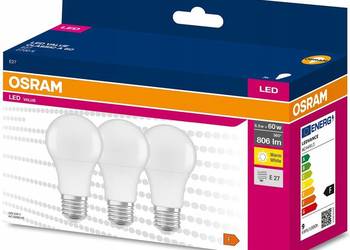 Osram Żarówka LED E27 3pak