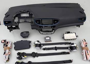 HYUNDAI IONIQ AIRBAG PODUSZKI DESKA PASY KOKPIT AIR BAG ORYGINAŁ DEMONTAŻ