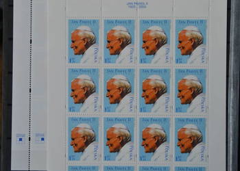 Znaczki. Papież Jan Paweł II Polska Fi 4025 ** Ks Chr 3